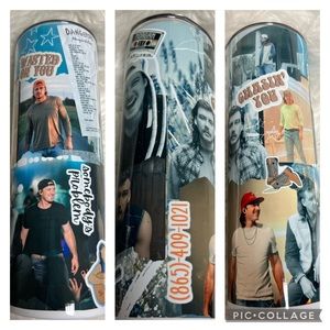 Brand new 20 ounce metal Tumblr Morgan Wallen